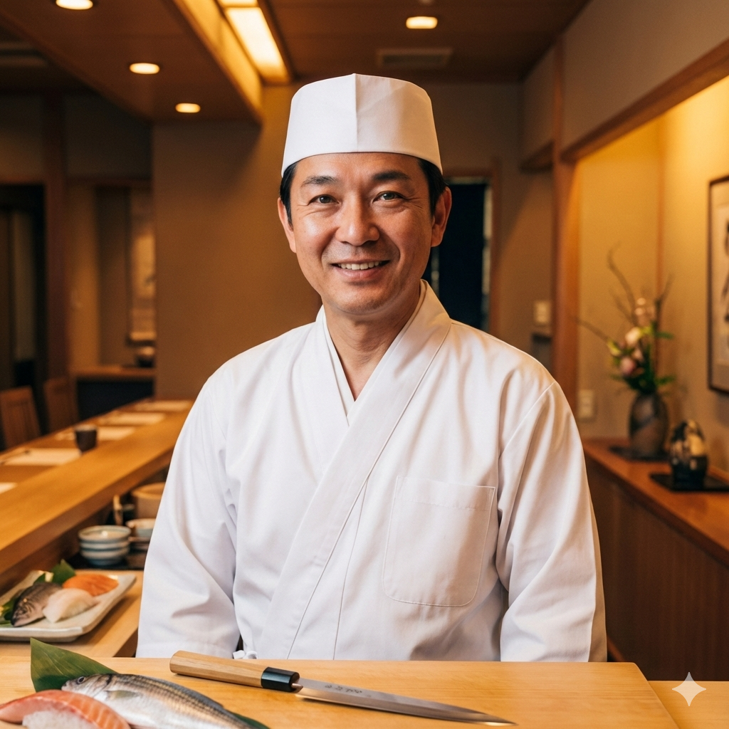 寿司店オーナー様