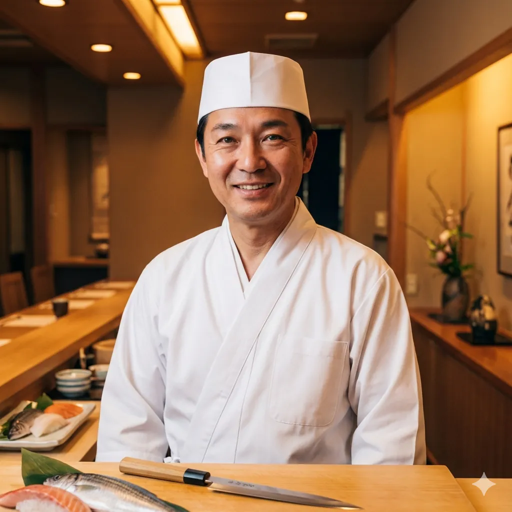 寿司店オーナー様